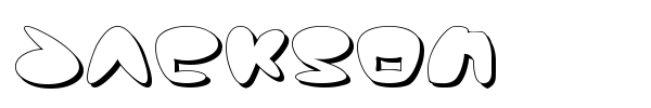 Jackson font