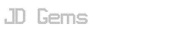 JD Gems font