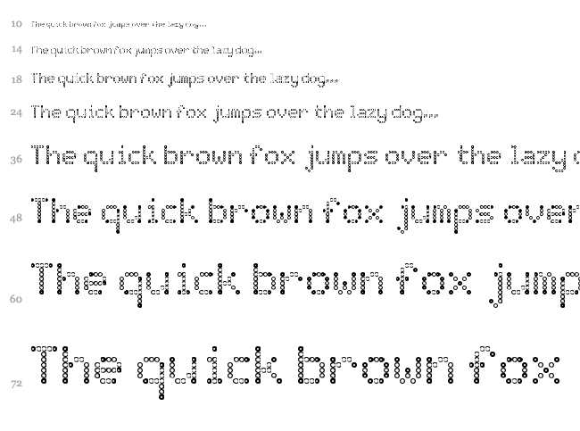 JD Rings font waterfall