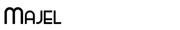 Majel font