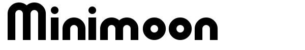 Minimoon font