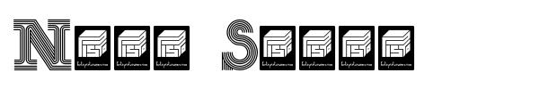 Neon Serif font