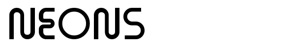 Neons font