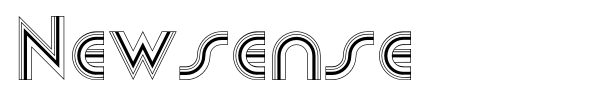Newsense font preview