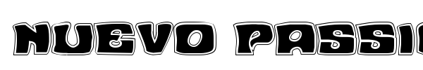 Nuevo Passion font preview
