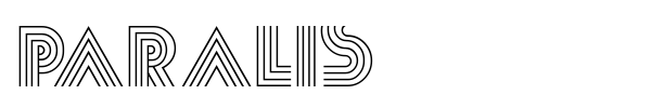 Paralis font