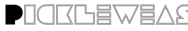 Pickleweasel font
