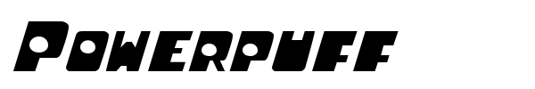 Powerpuff font