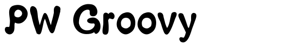 PW Groovy font