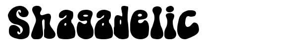 Shagadelic font
