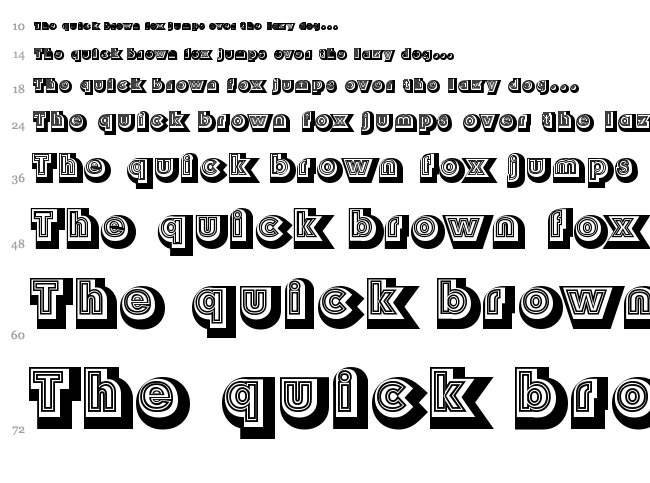 Soul Mama font waterfall