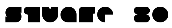 Square 80 font