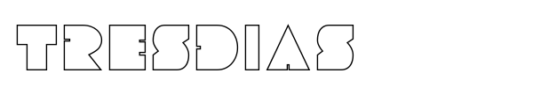 Tresdias font