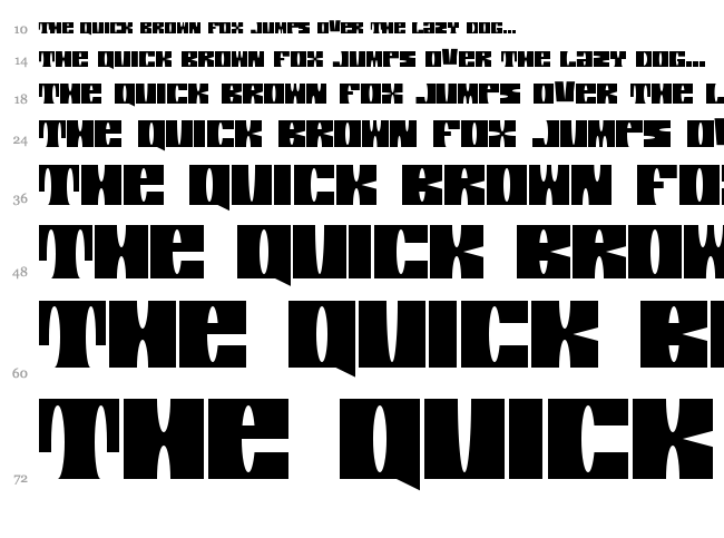 Velvet Illusions font waterfall