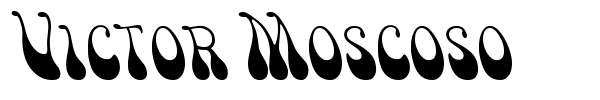 Victor Moscoso font preview