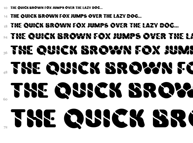 Vinilo font waterfall