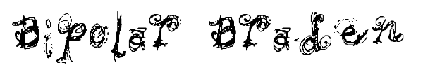 Bipolar Braden font