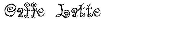 Caffe Latte font