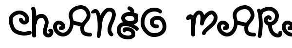 Chango Marango font