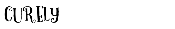 Curely font