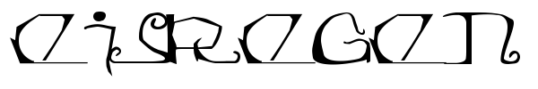 Eisregen font