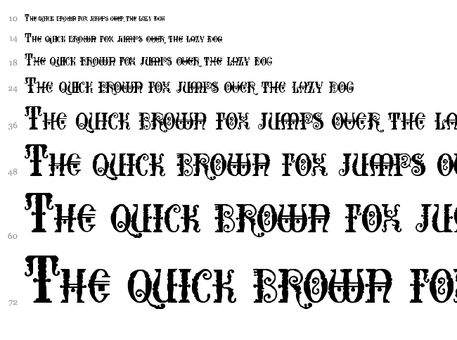 Erotokritos font waterfall
