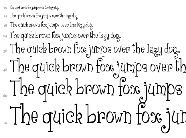 Grenouille font waterfall