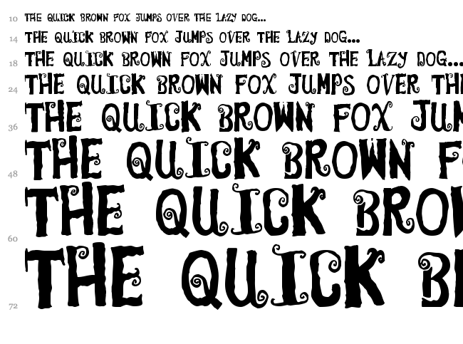 Hey it's red font waterfall