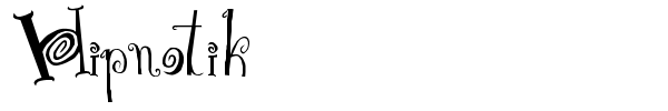 Hipnotik font