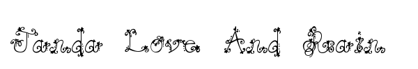 Janda Love And Rain font
