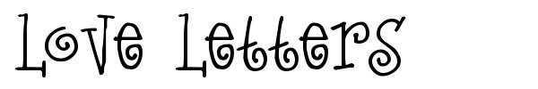 Love Letters font
