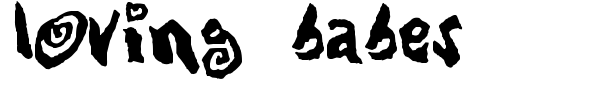 Loving Babes font