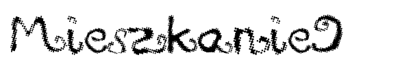 Mieszkanie9 font
