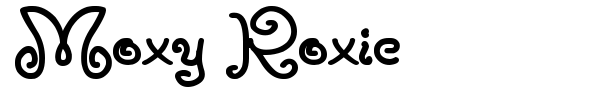 Moxy Roxie font