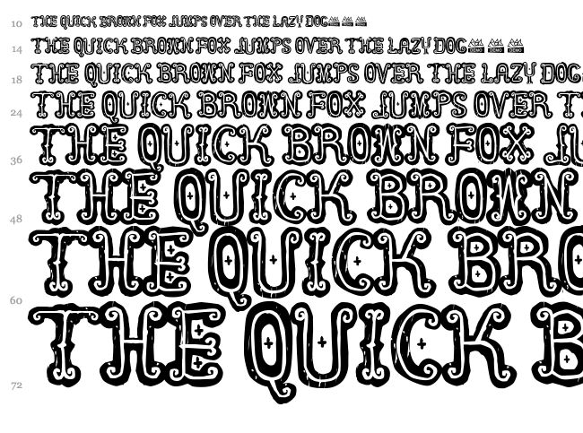 Nollie font waterfall