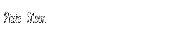 Pixie Moon font