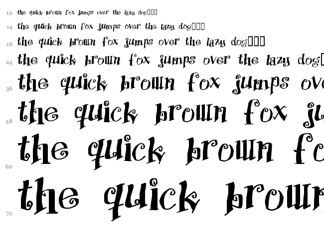 Protection font waterfall