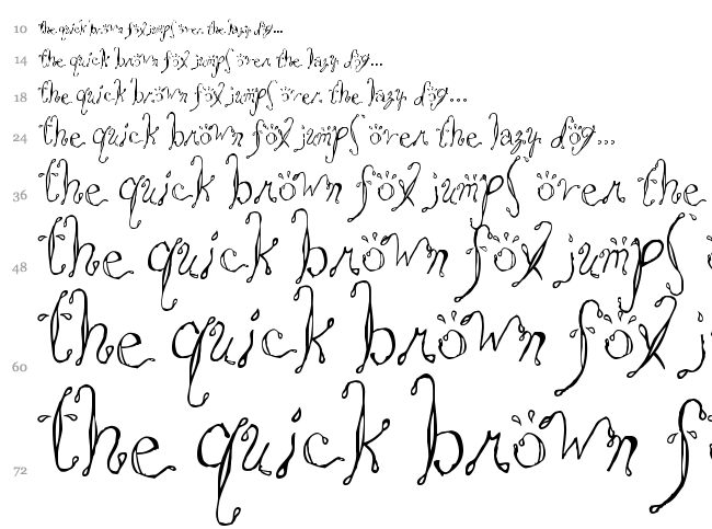 Saltwater font waterfall