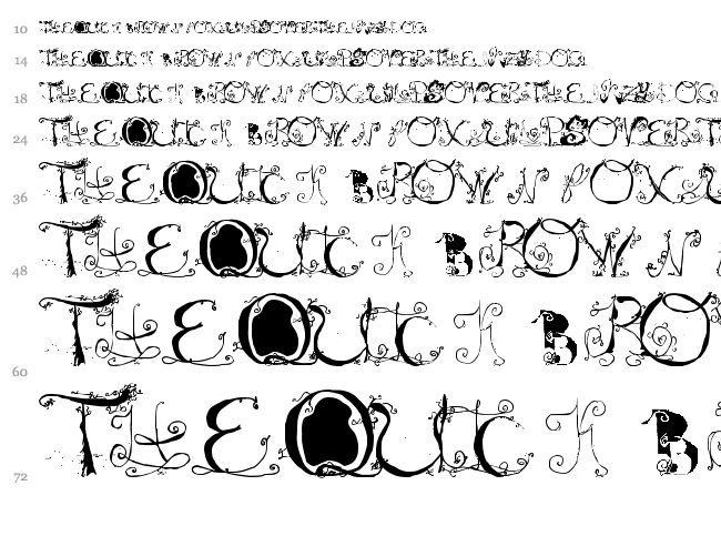 Teenage Fantasy Romance Novel font waterfall