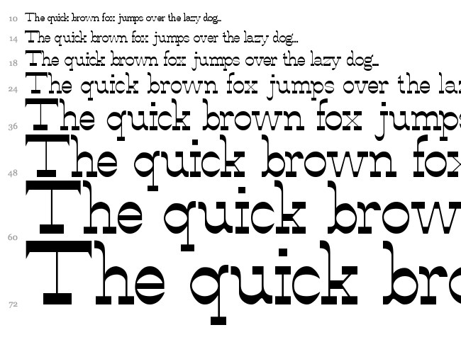 Alfredo's Dance font waterfall