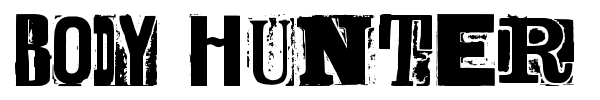 Body Hunter font