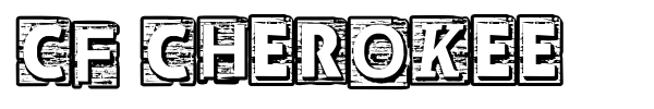 CF Cherokee font