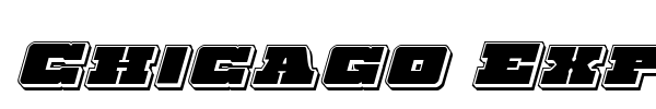 Chicago Express font preview
