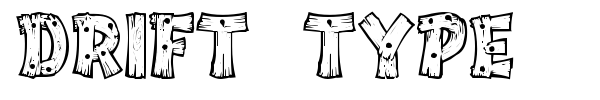 Drift Type font