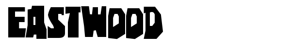 Eastwood font