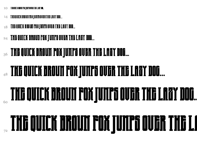 Goldminer font waterfall