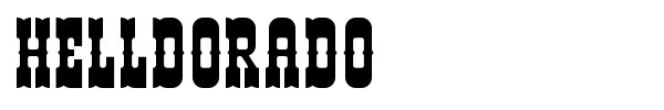 Helldorado font