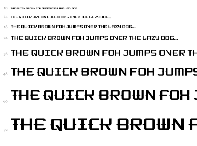 Kitchen Cowboy font waterfall