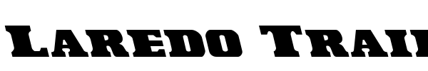Laredo Trail font