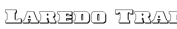 Laredo Trail font preview